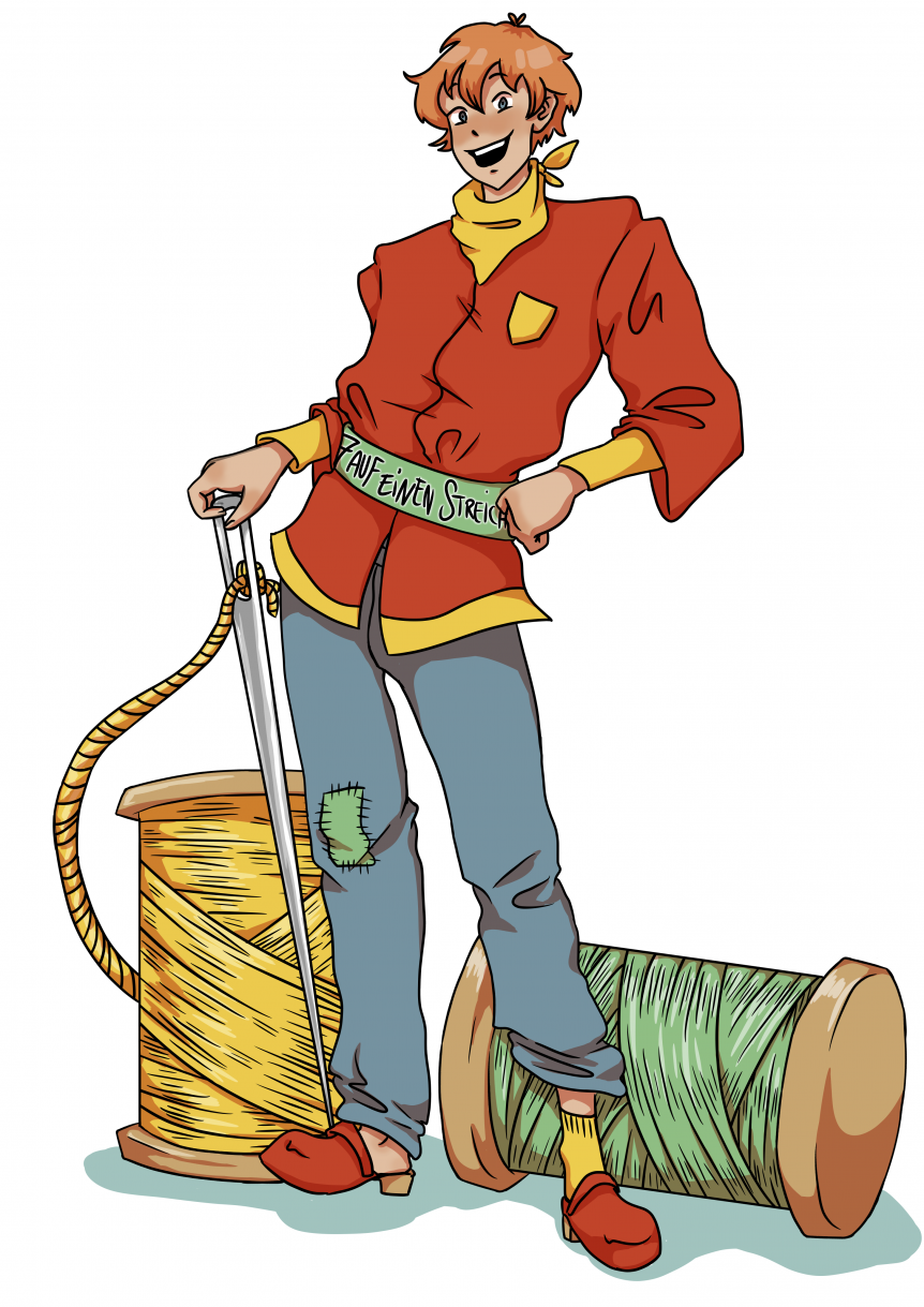 Mal-Aktion zum tapferen Schneiderlein | Niederdeutsche Bühne Kiel